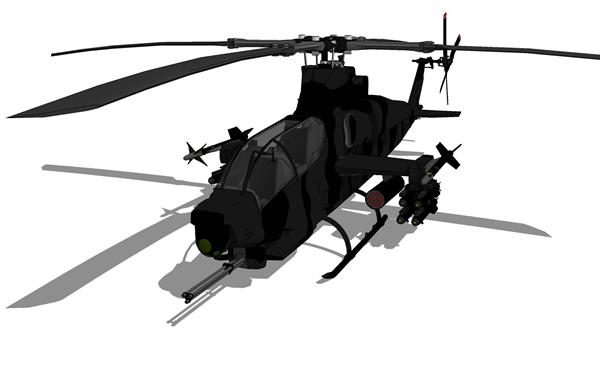 3D Model of Bell AH-1Z Viper